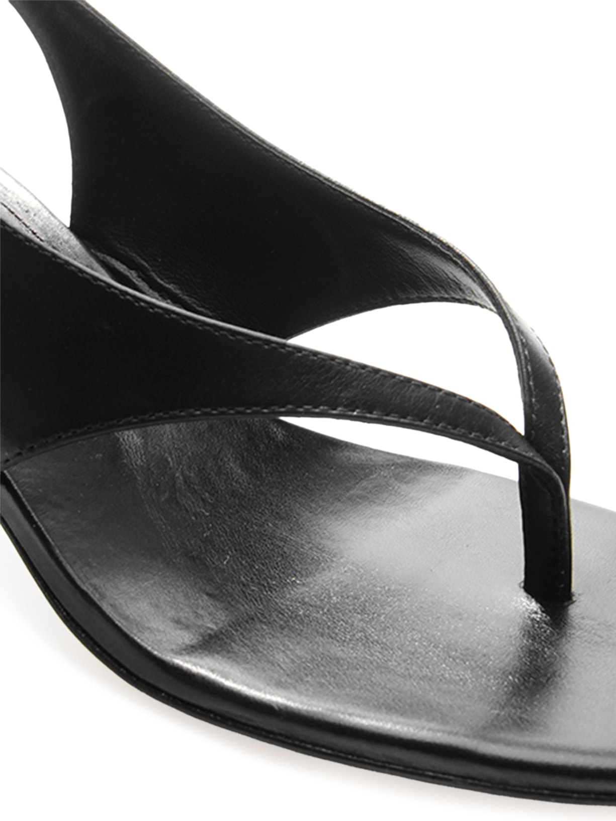 Sandália Feminina Salto Fino Médio – Preto Vicenza