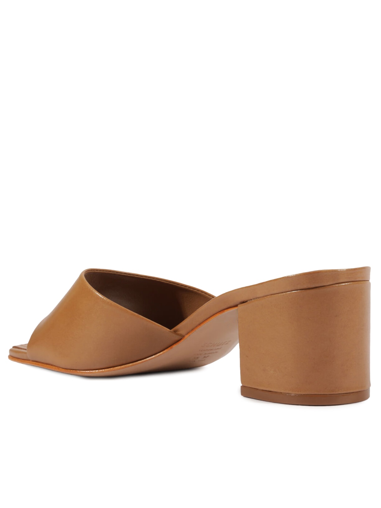 Sandália Feminina Salto Médio Atanado Prime Sonora Marrom Schutz