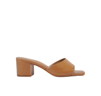 Sandália Feminina Salto Médio Atanado Prime Sonora - Marrom