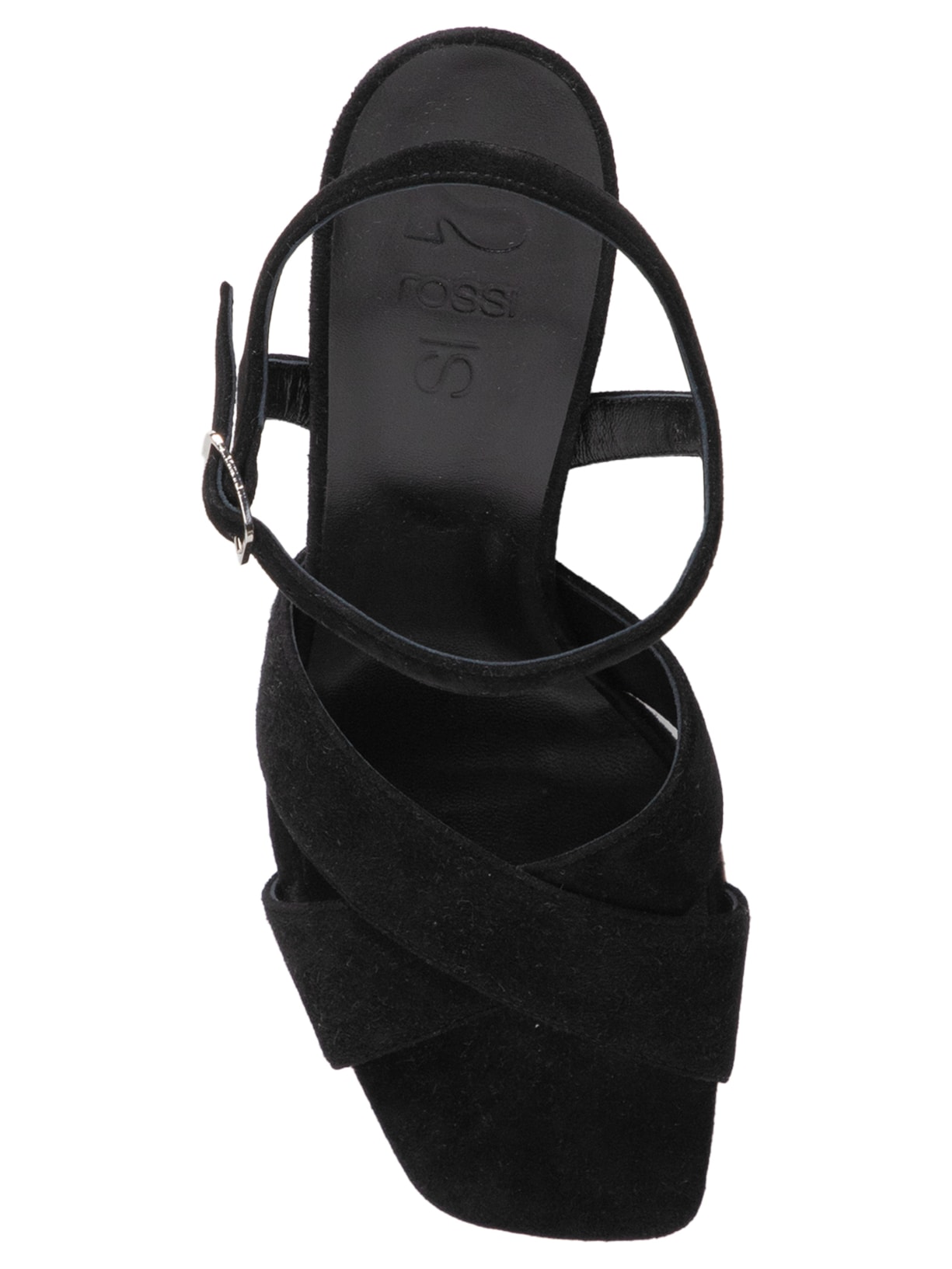 Sandália Feminina Sandals Black Preto Si Rossi By Sergio Rossi