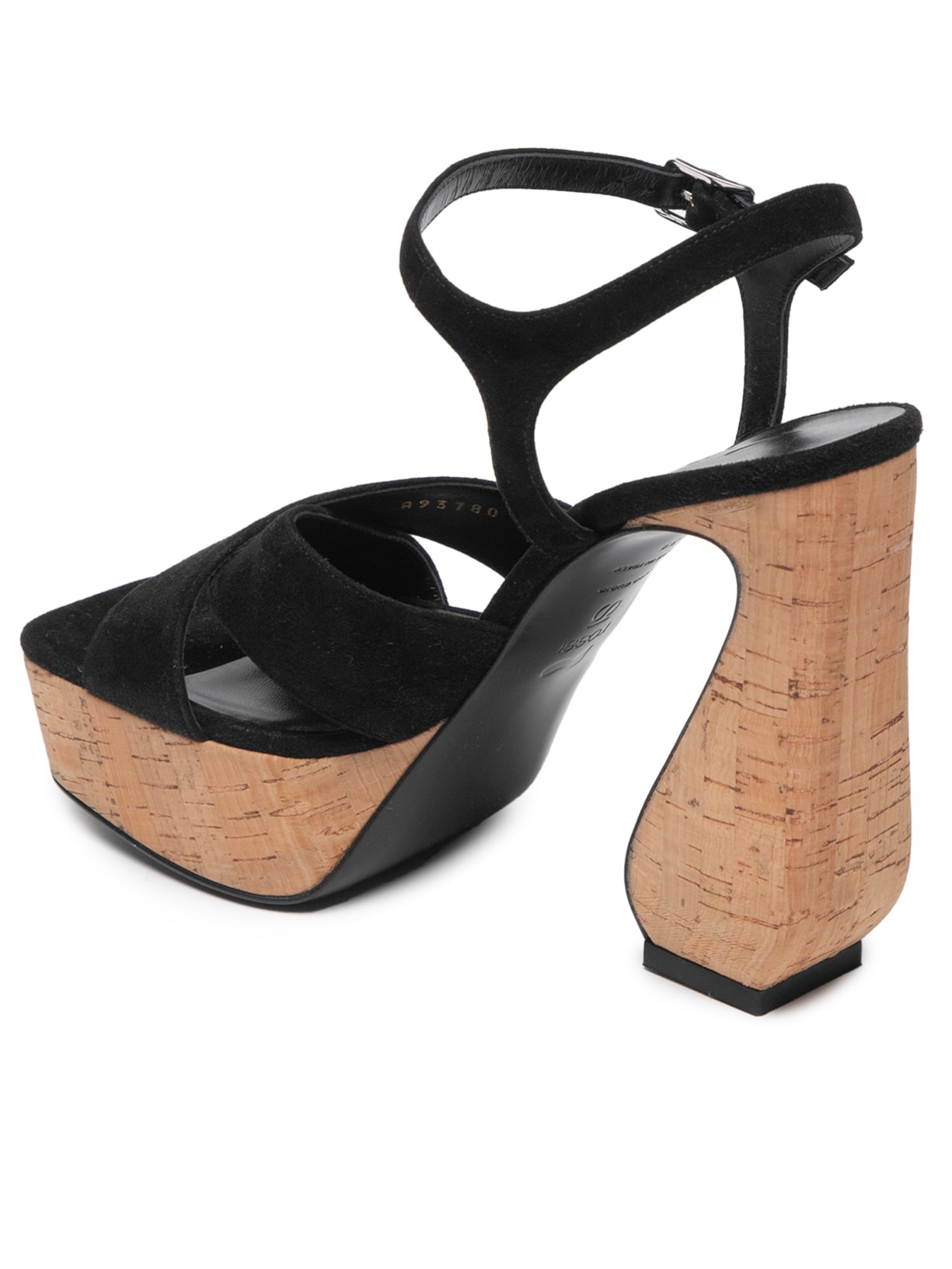 Sandália Feminina Sandals Black Preto Si Rossi By Sergio Rossi