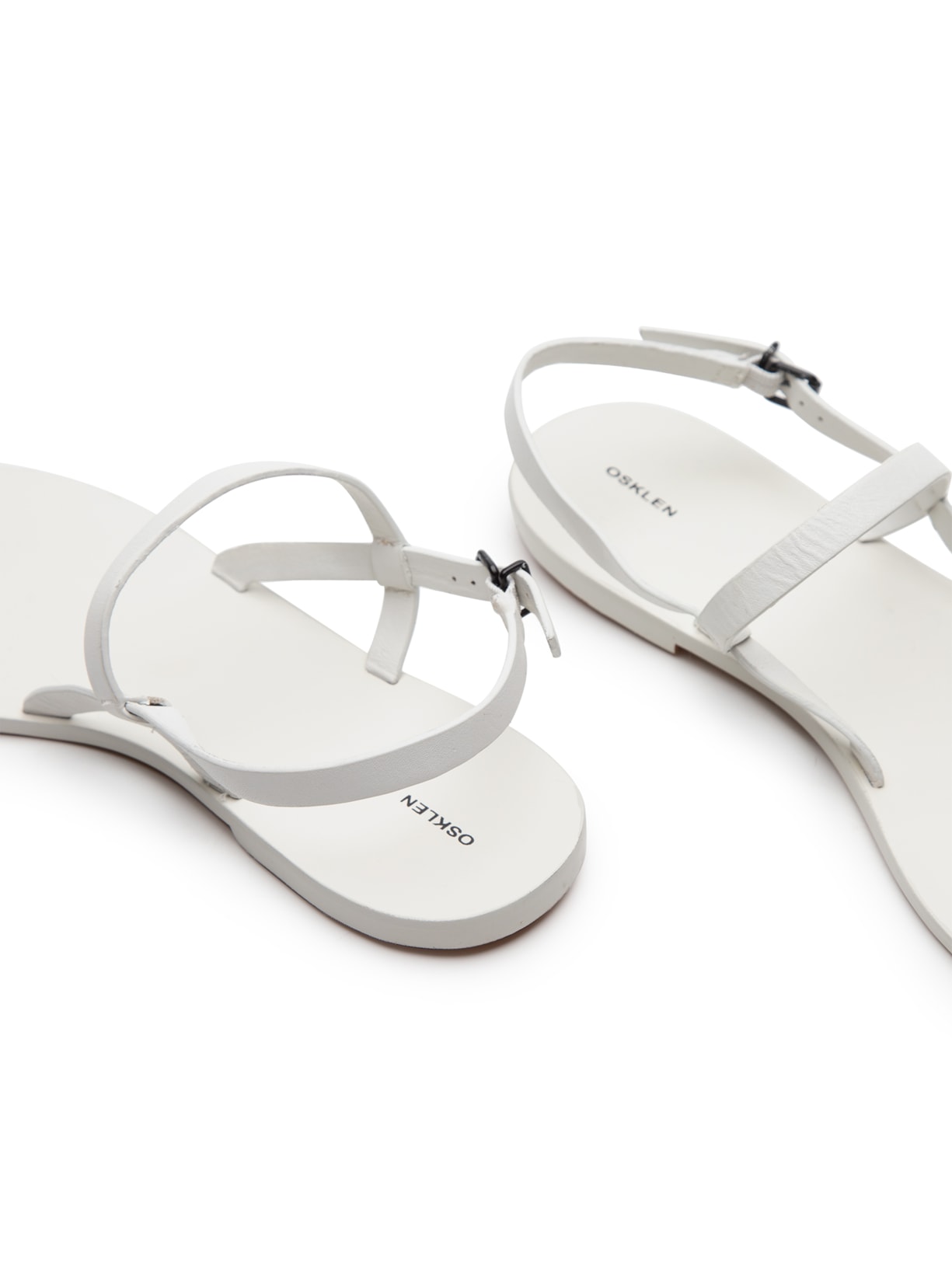 Sandália Feminina Simple Branco Osklen