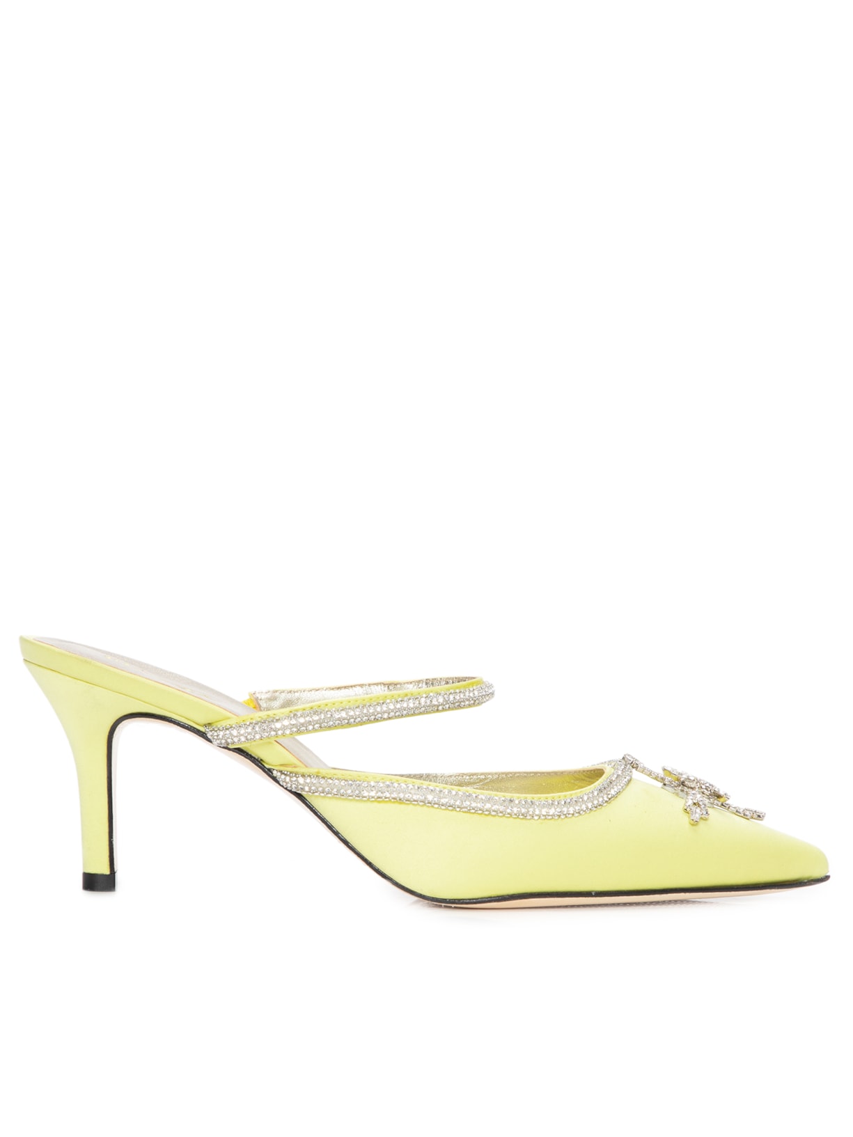 Sandália Feminina Slingback Salto Baixo Chiara - Verde
