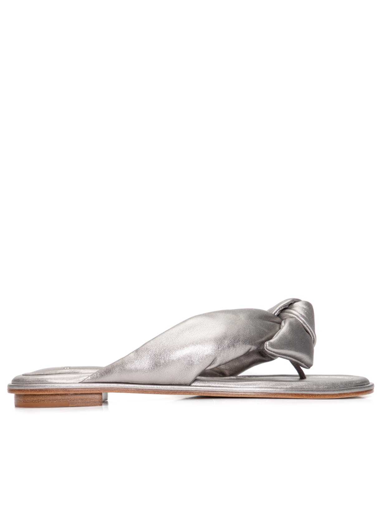 Sandália Feminina Soft Clarita Flat - Prata