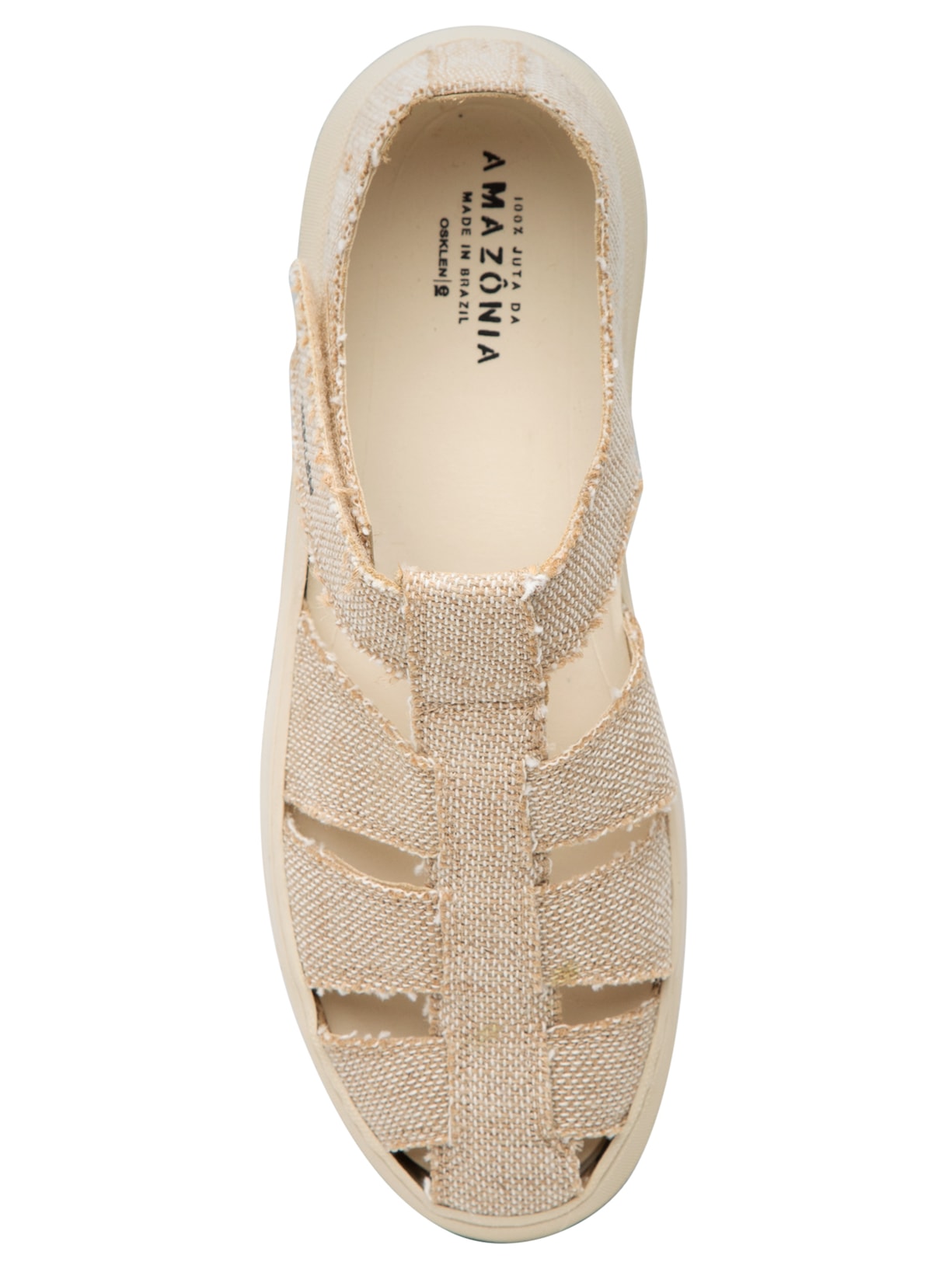 Sandália Feminina Soho Resort Juta Bege Osklen