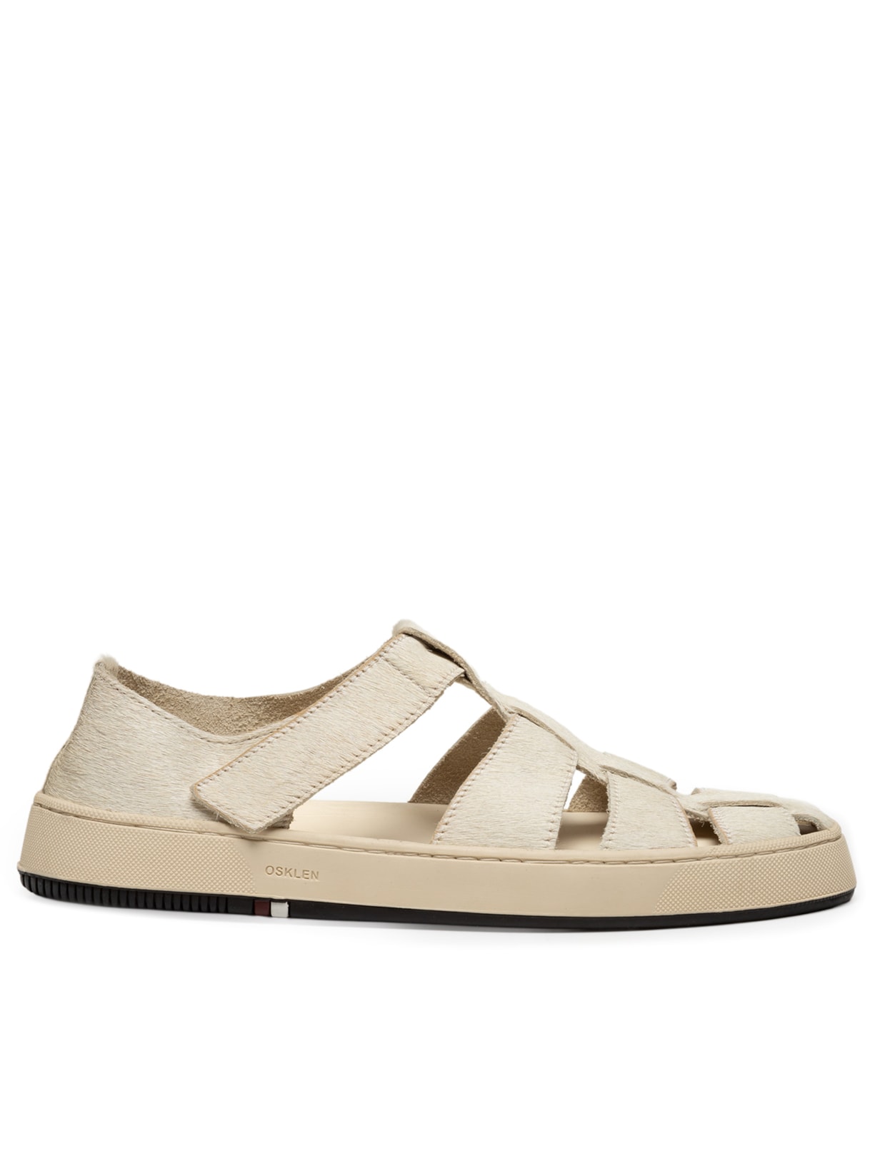 Sandália Feminina Soho Resort Pelo - Off White