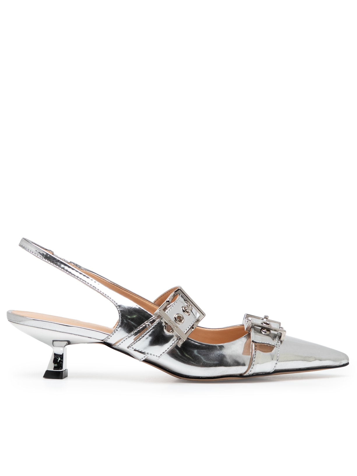 Sandália Feminina Specchio - Prata