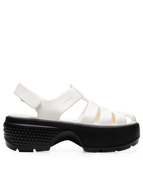 Sandália Feminina Stomp Fisherman - Off White