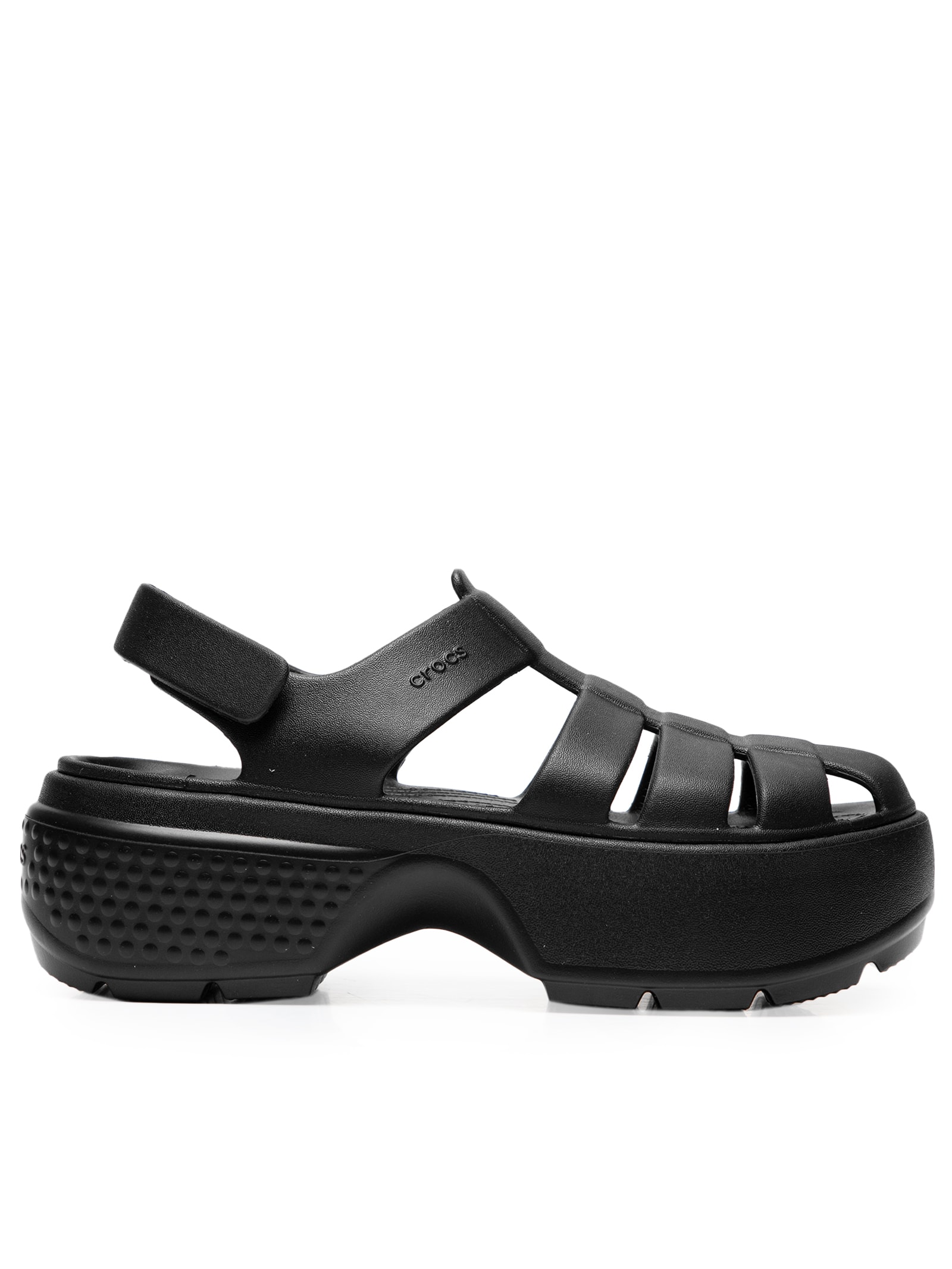 Crocs - Sandália Feminina Stomp Fisherman - Preto