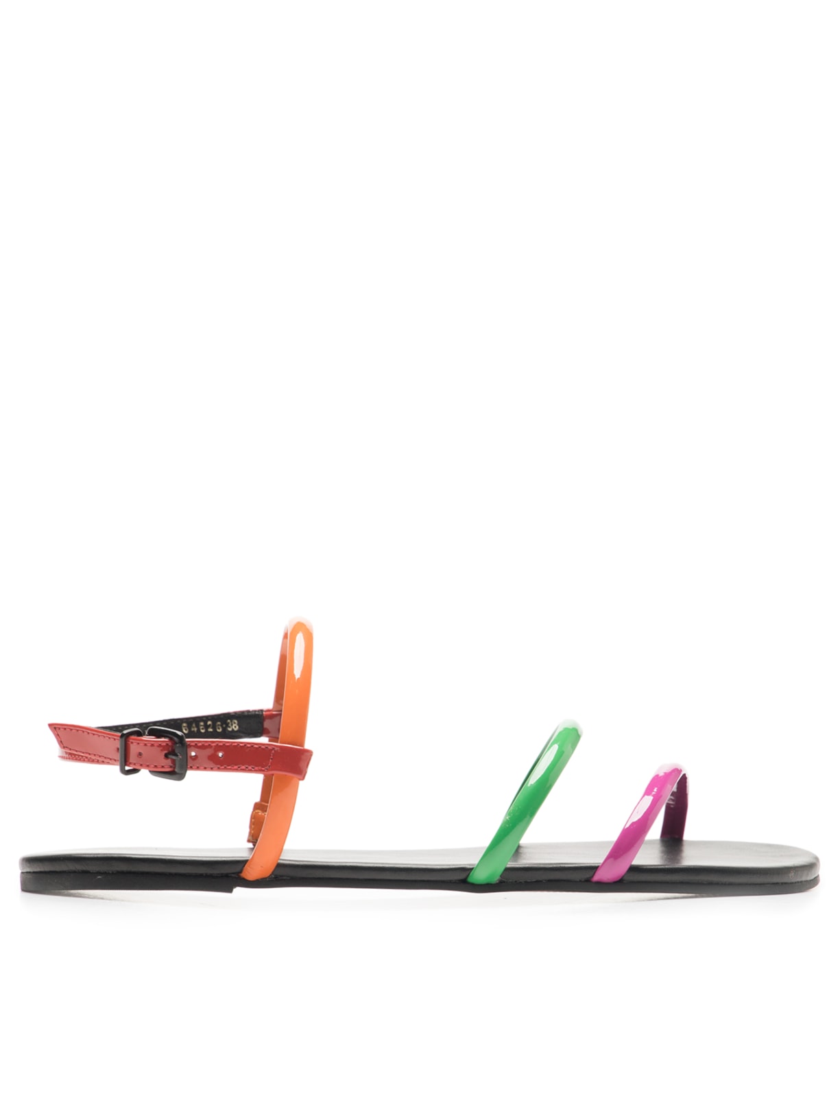 Sandália Feminina Straps Som - Preto