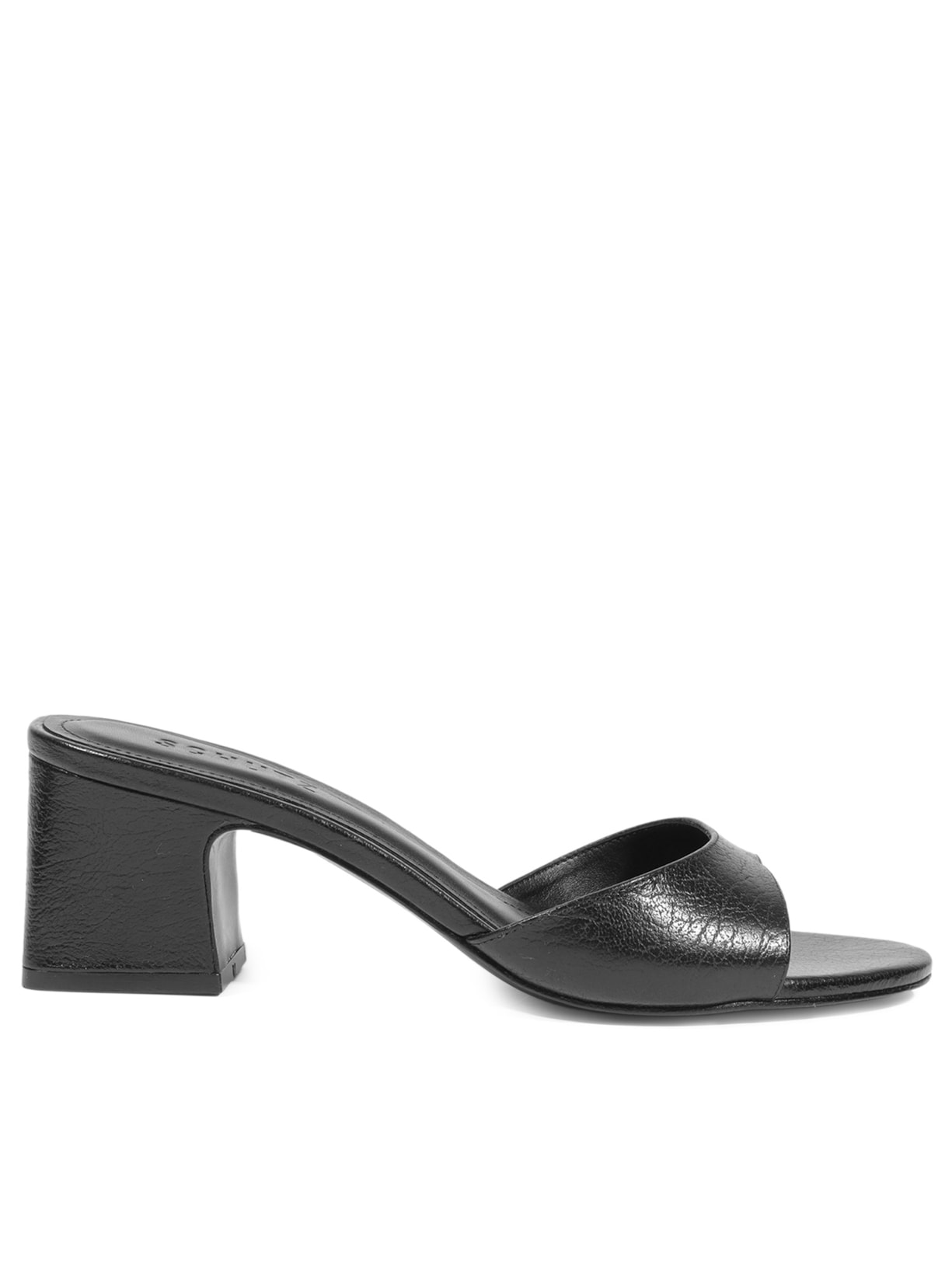 Sandália Feminina Tamanco Baixo - Preto