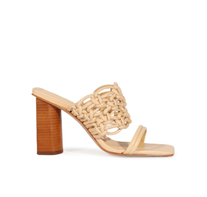 Sandália Feminina Tamanco Rosalia - Amarelo