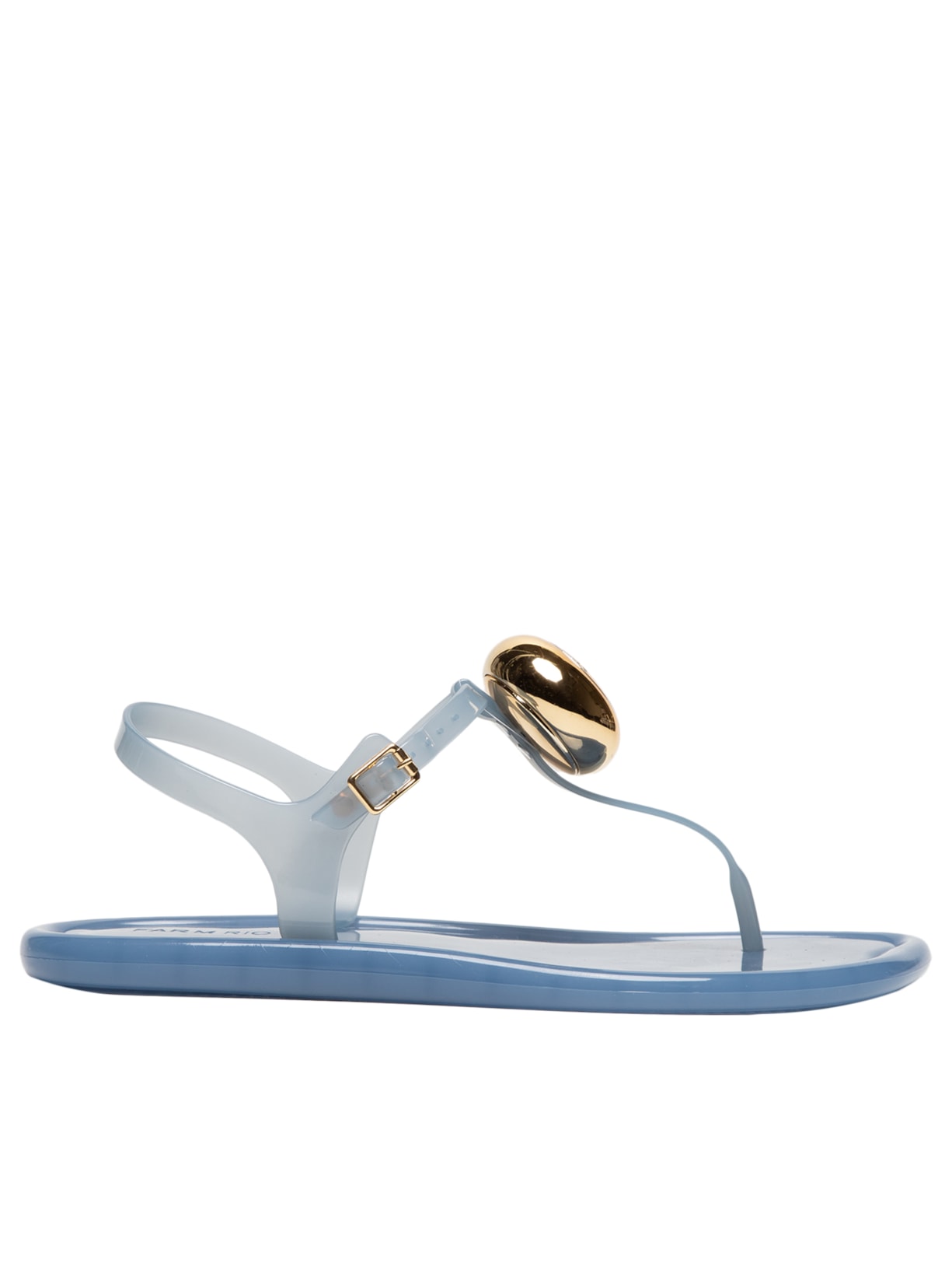 Sandália Feminina Tira Pvc 65 A - Azul