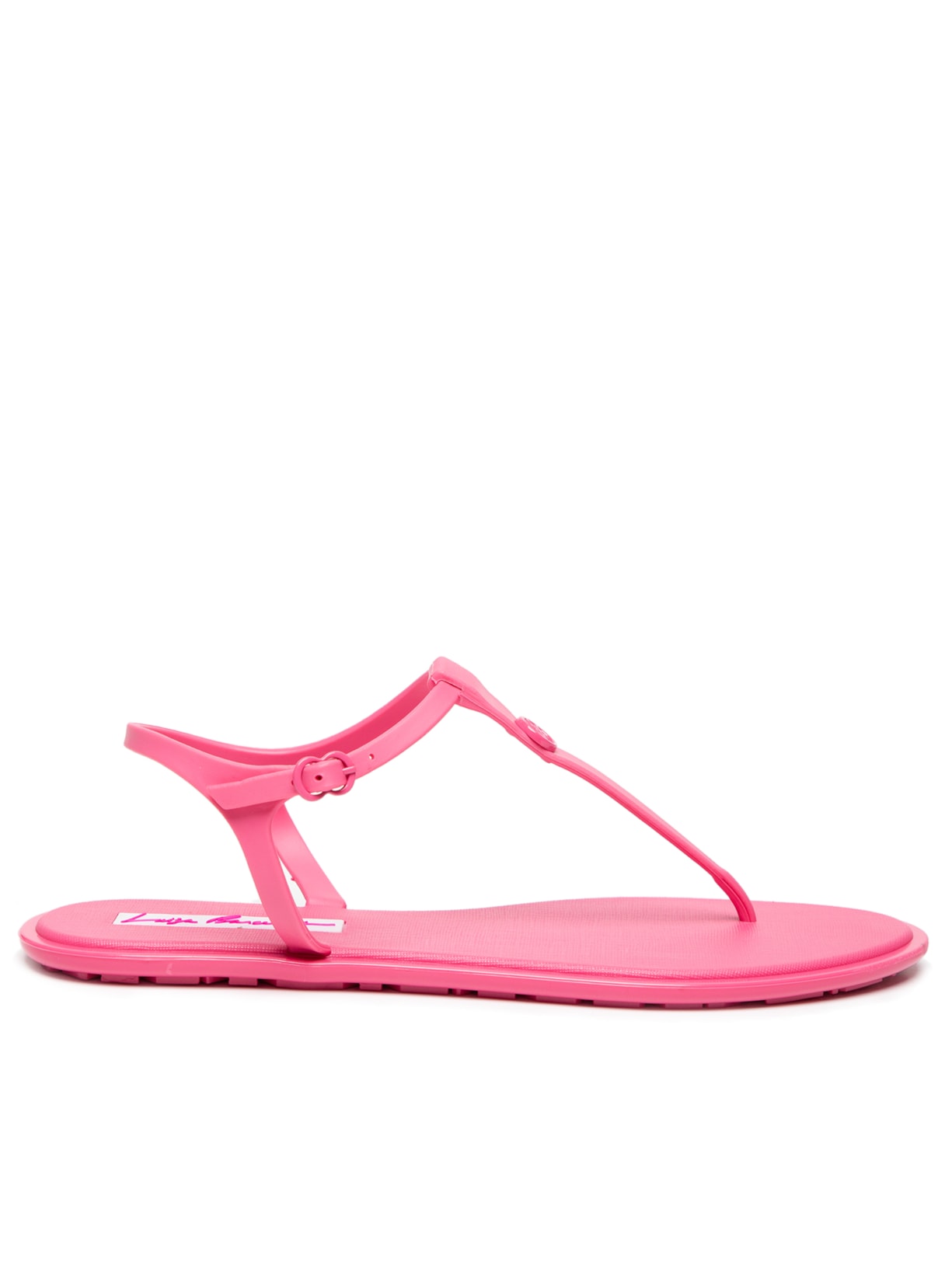 Sandália Feminina Tira Única - Rosa