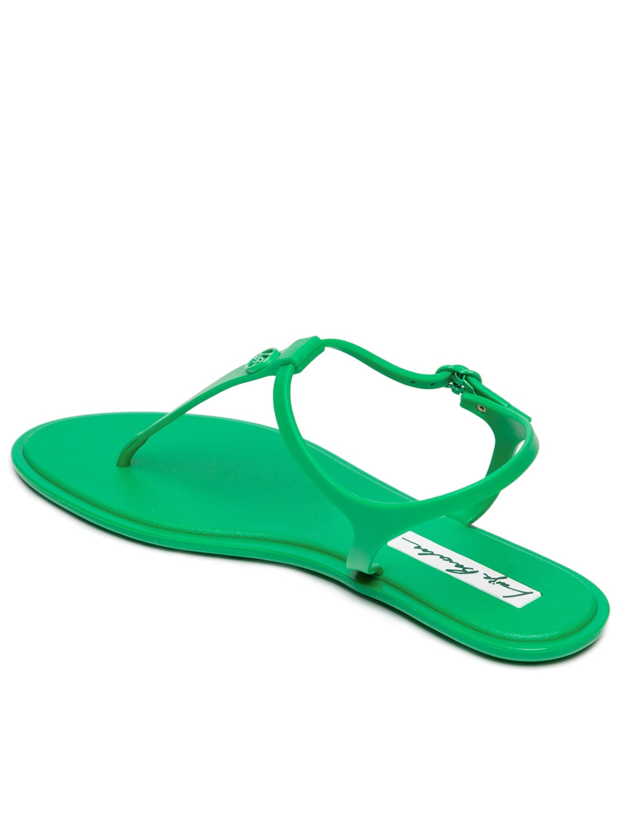 Sandália Feminina Tira Única Verde Luiza Barcelos