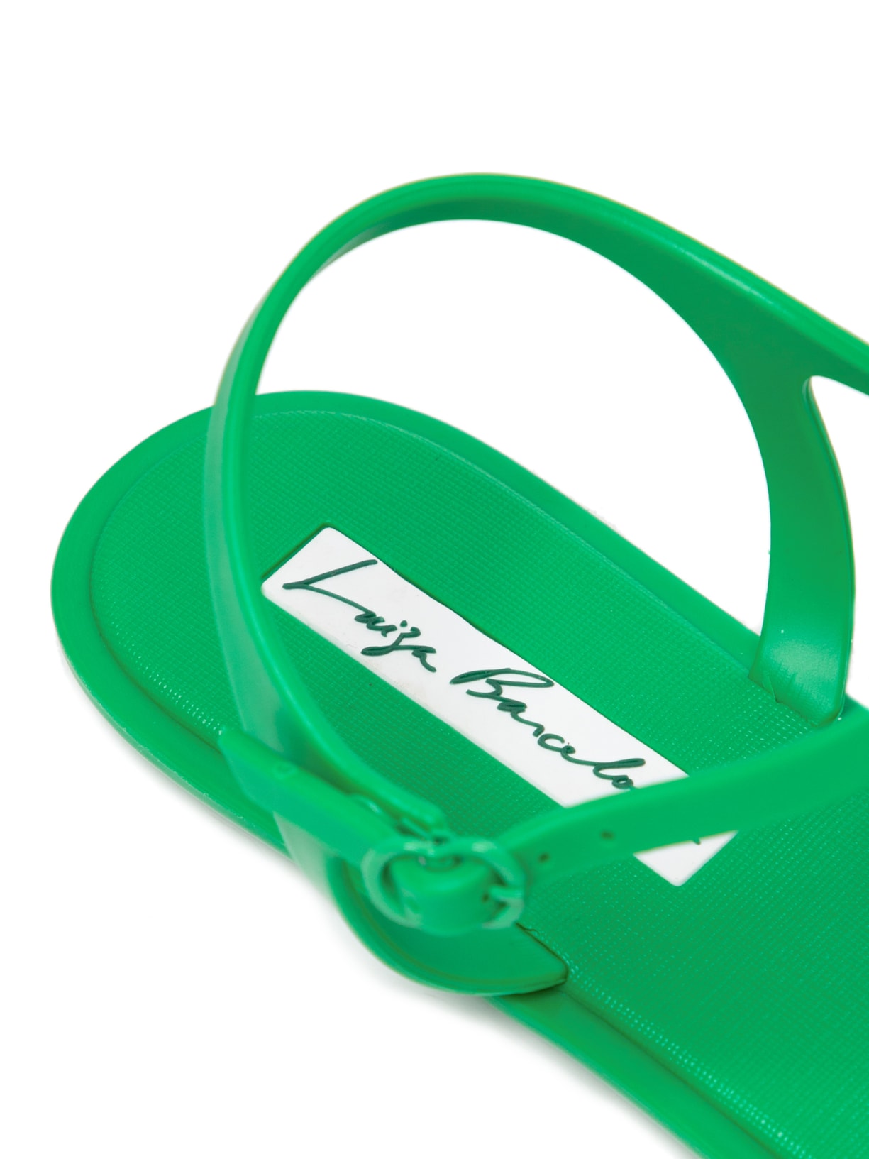 Sandália Feminina Tira Única Verde Luiza Barcelos