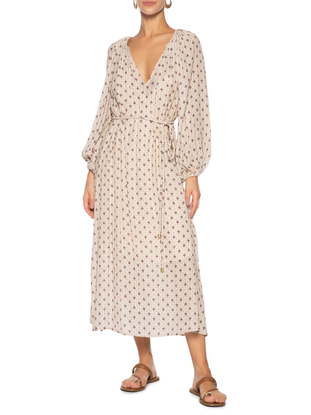 Sandália Feminina Tiras Finas Marrom Arezzo