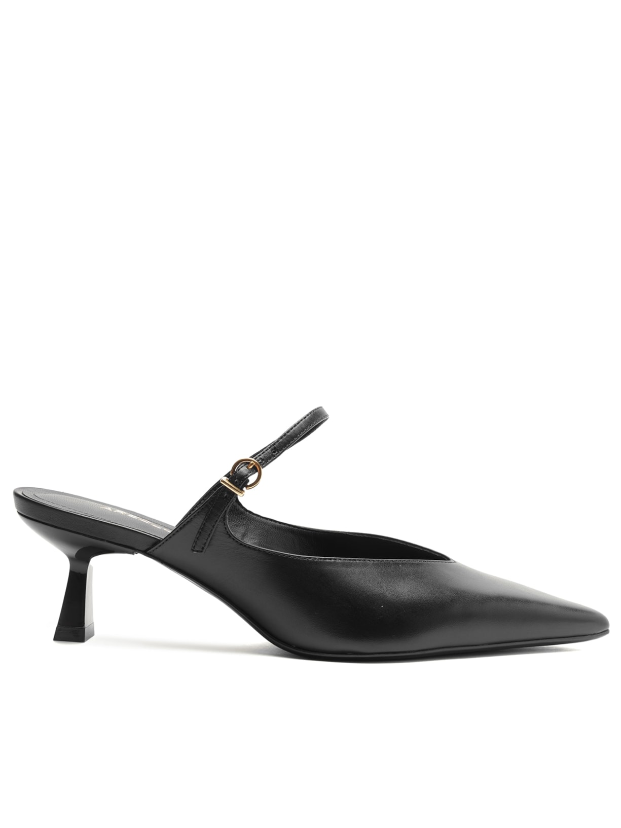 Sandália Feminina Tourino Leather Preto Arezzo