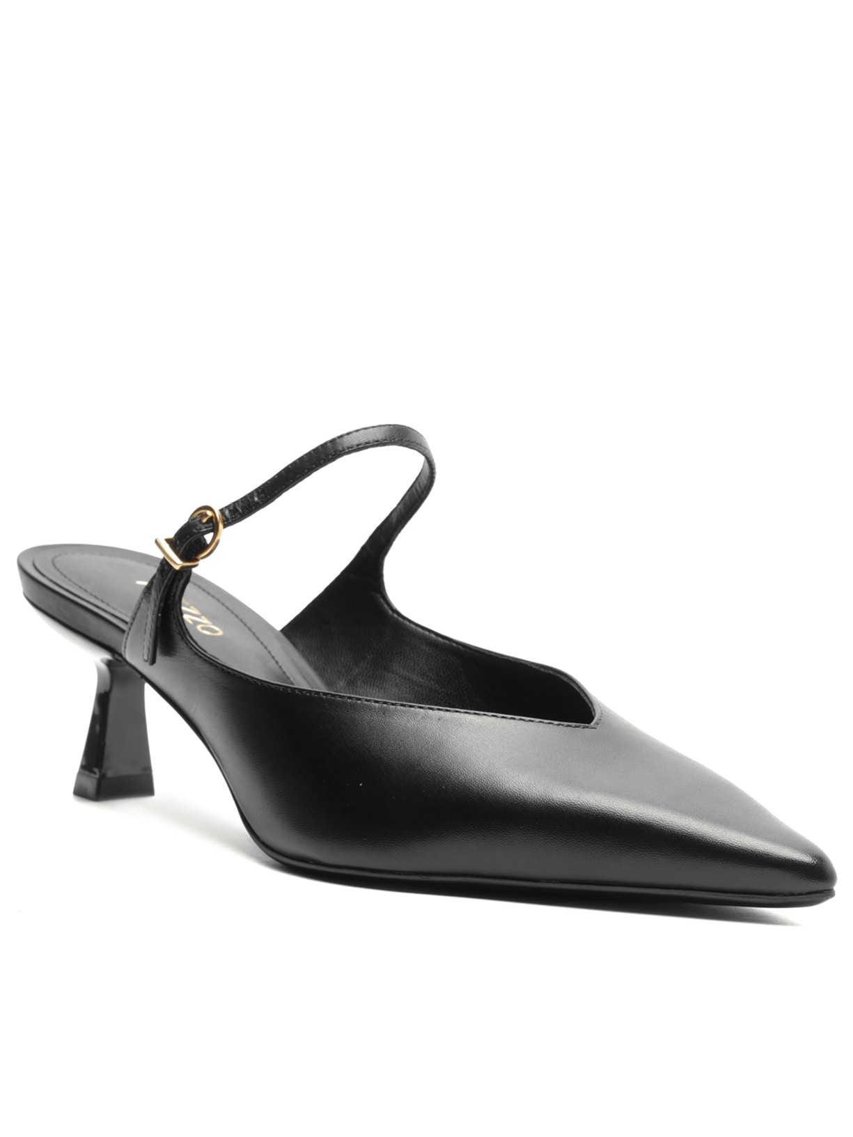 Sandália Feminina Tourino Leather Preto Arezzo