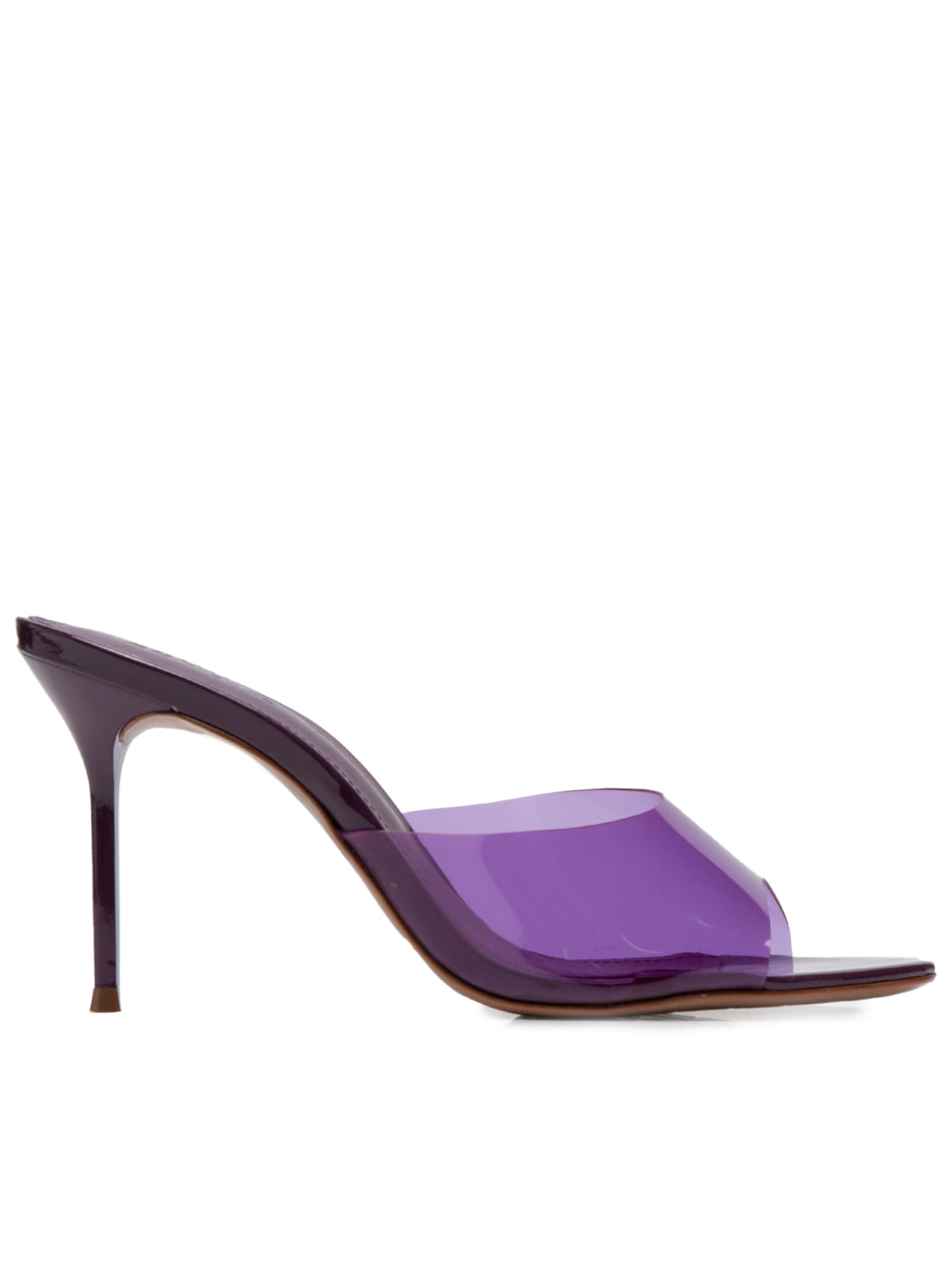 Sandália Feminina TPU Laminado - Roxo