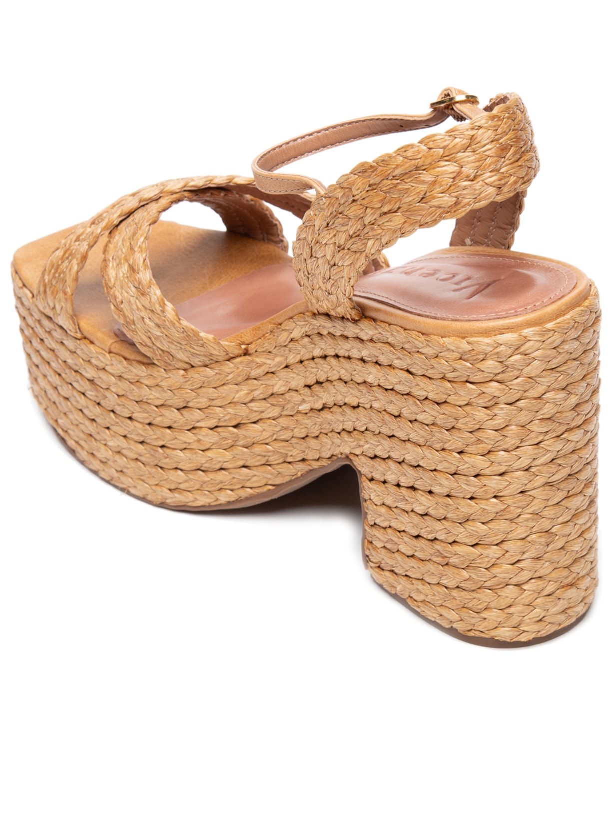 Sandália Feminina Trança Bege Vicenza