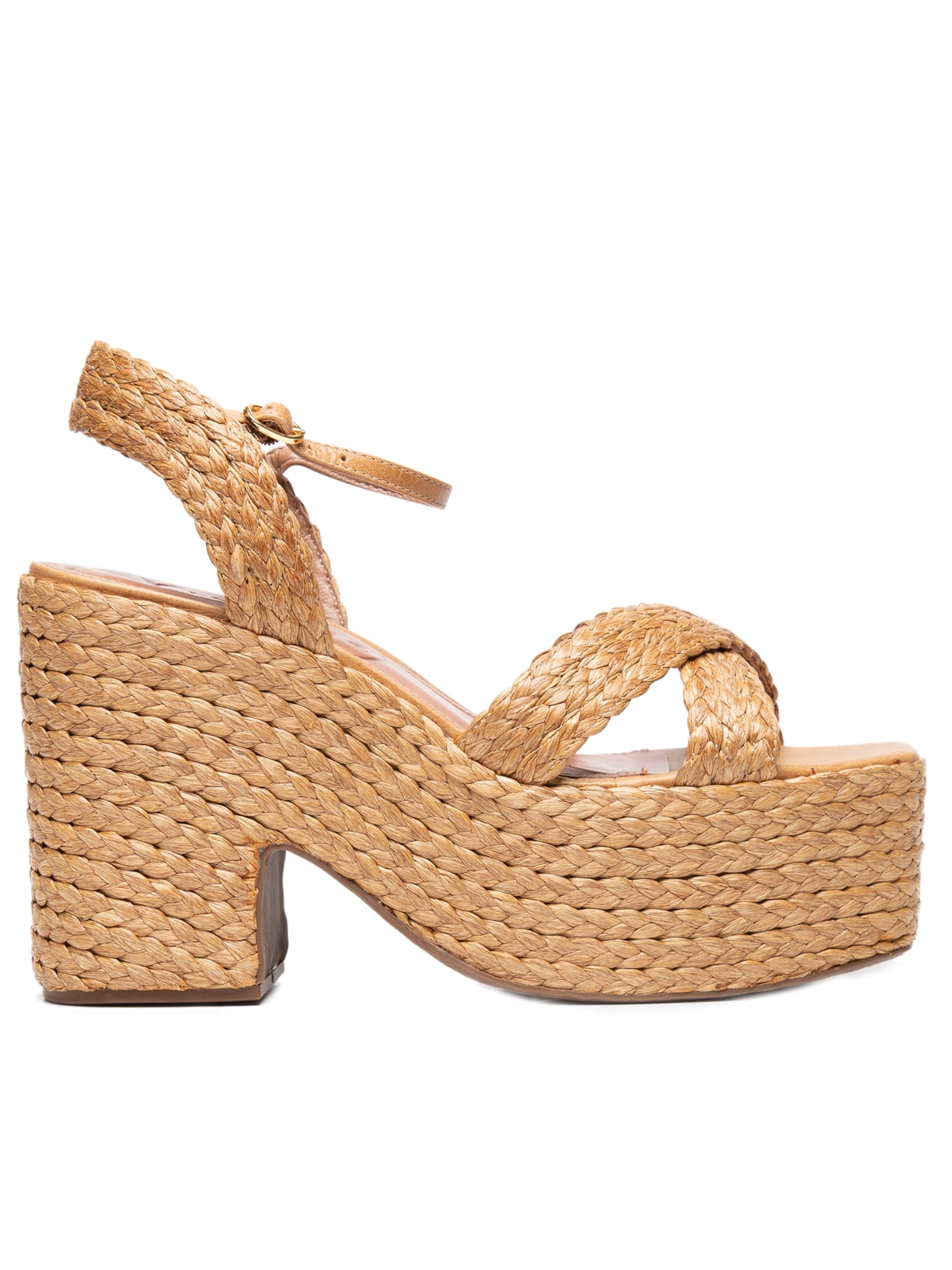 Sandália Feminina Trança Bege Vicenza