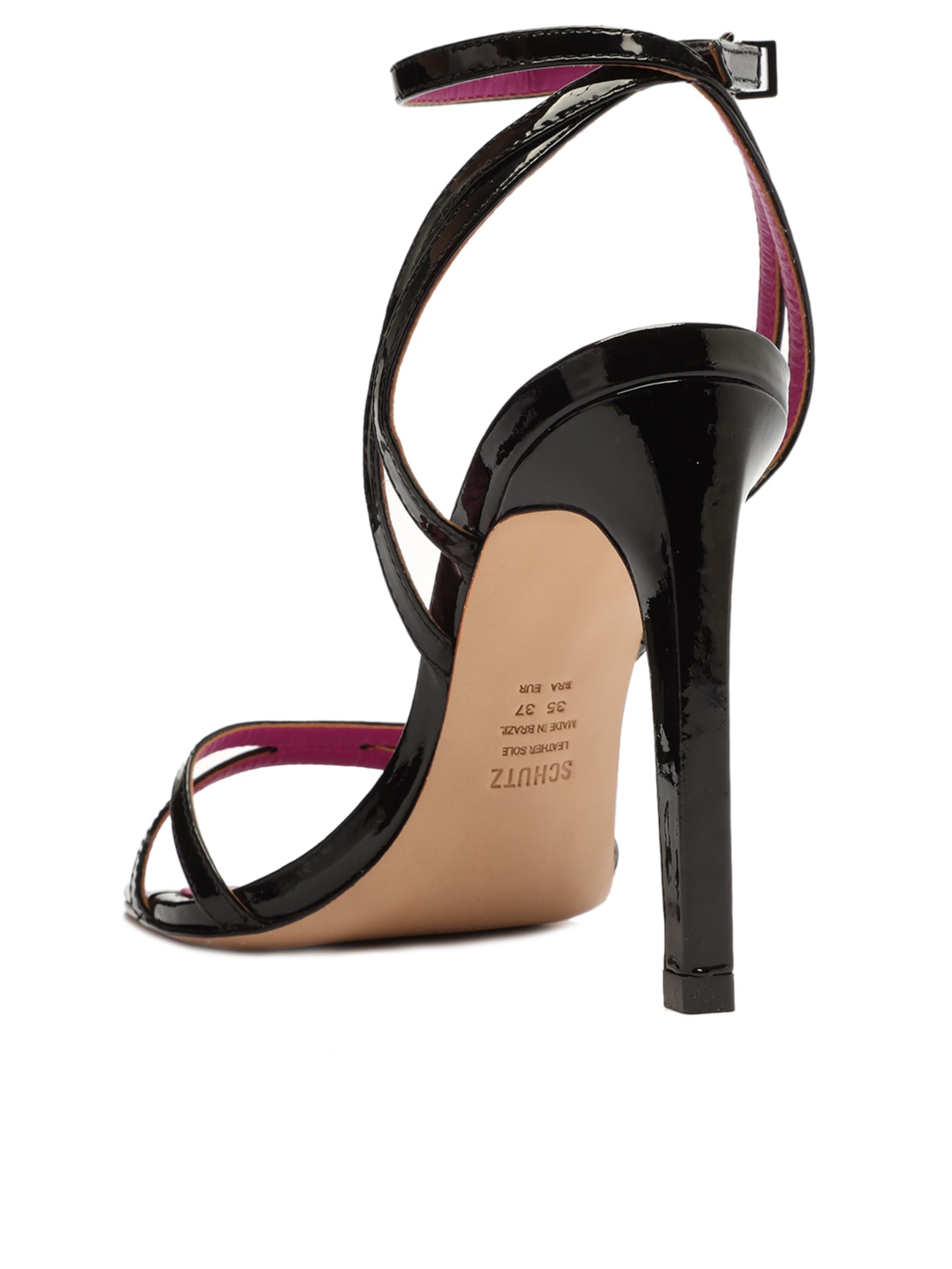 Sandália Feminina Verniz Preto Schutz