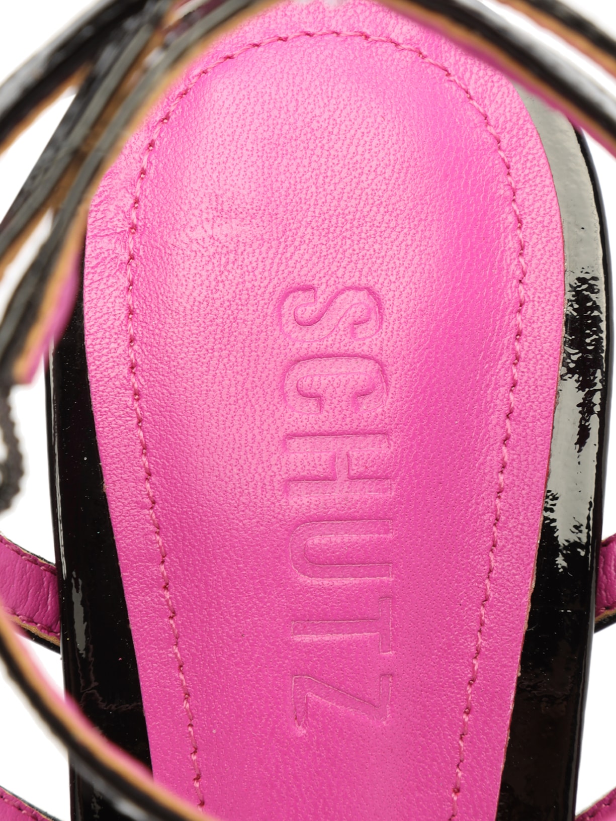 Sandália Feminina Verniz Preto Schutz