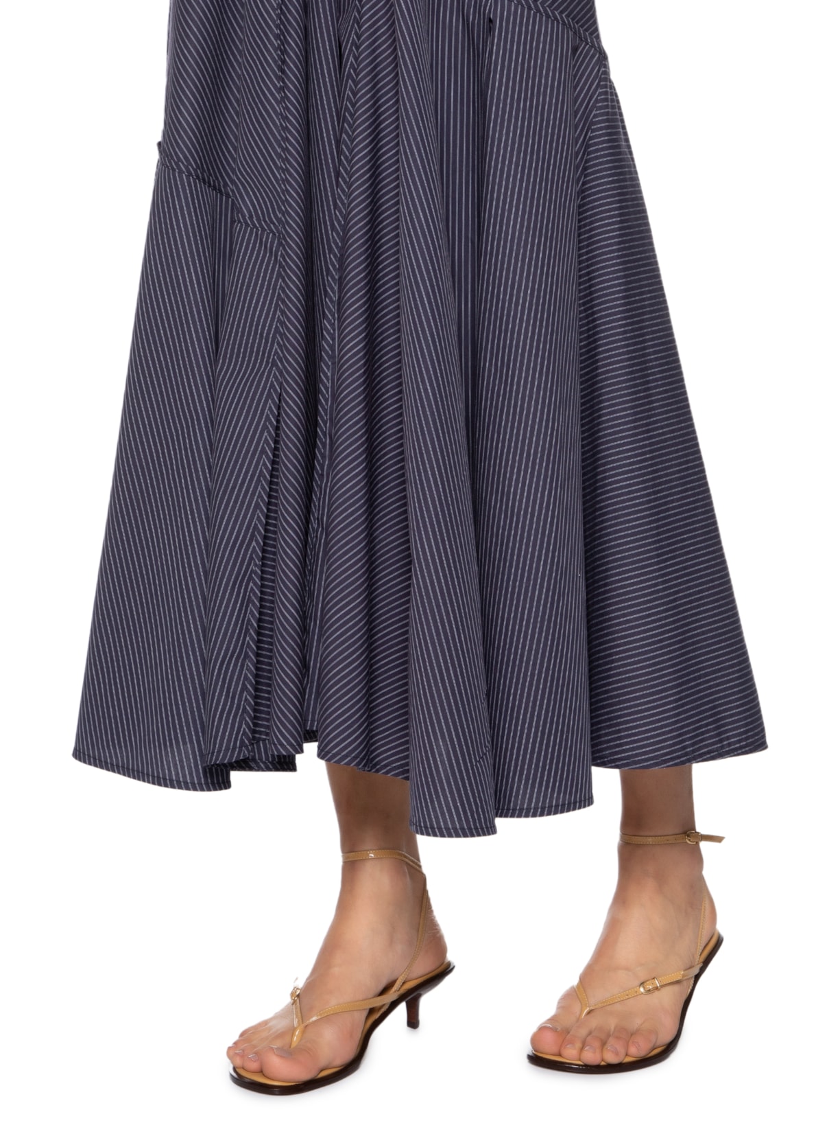 Sandália Feminina Verniz Show Bege Luiza Barcelos