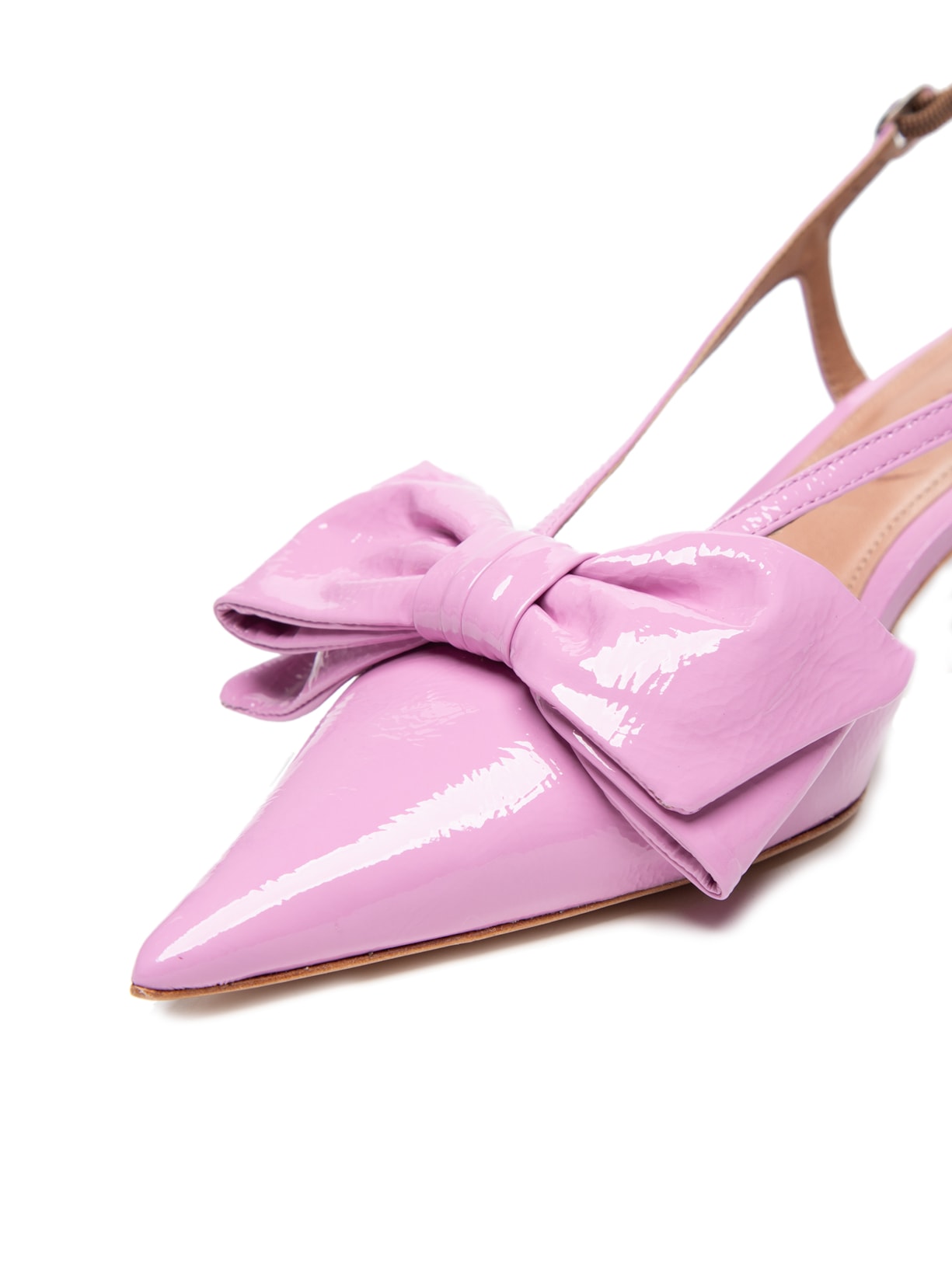 Sandália Feminina Verniz Show Rosa Vicenza