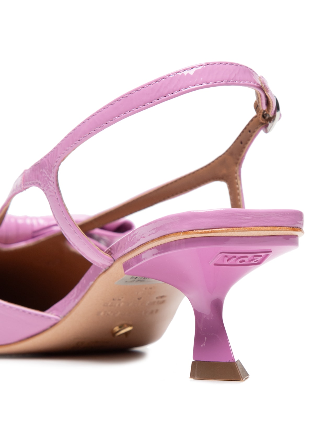 Sandália Feminina Verniz Show Rosa Vicenza