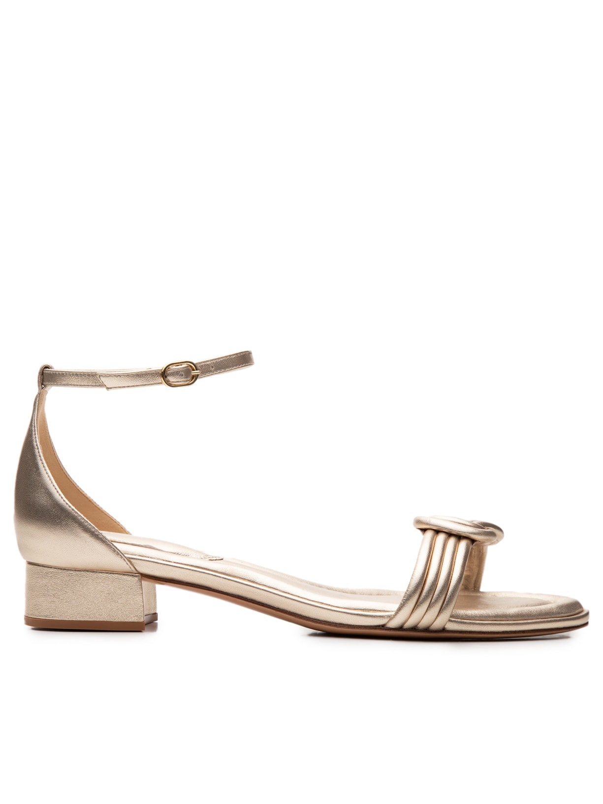 Sandália Feminina Vicky 30 Doppia Soletta - Dourado