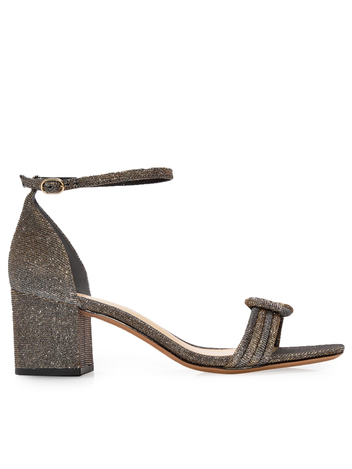 Sandália Feminina Vicky 60 Fabric - Prata