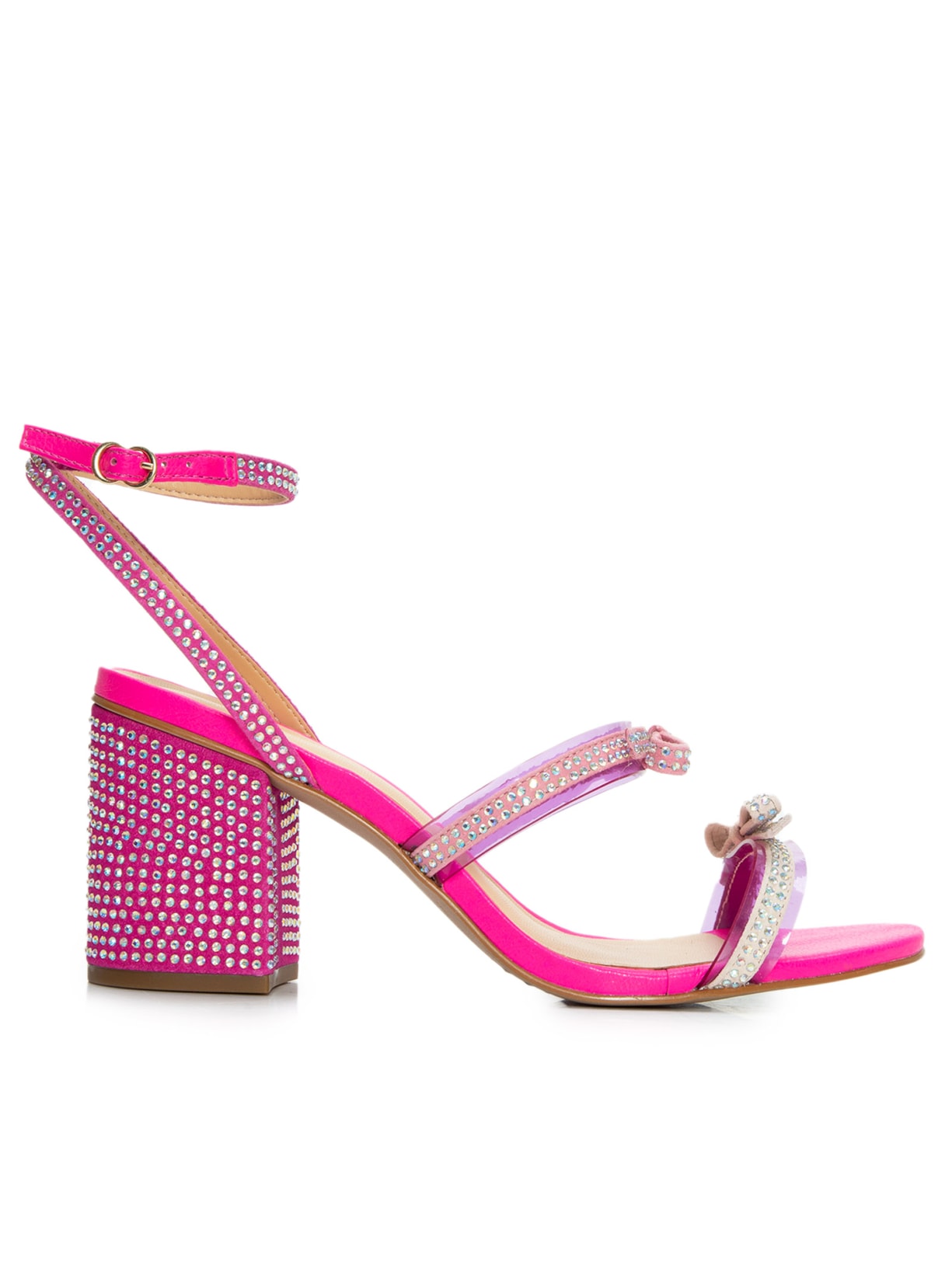 Sandália Feminina Vinil Bellini Salermo - Rosa