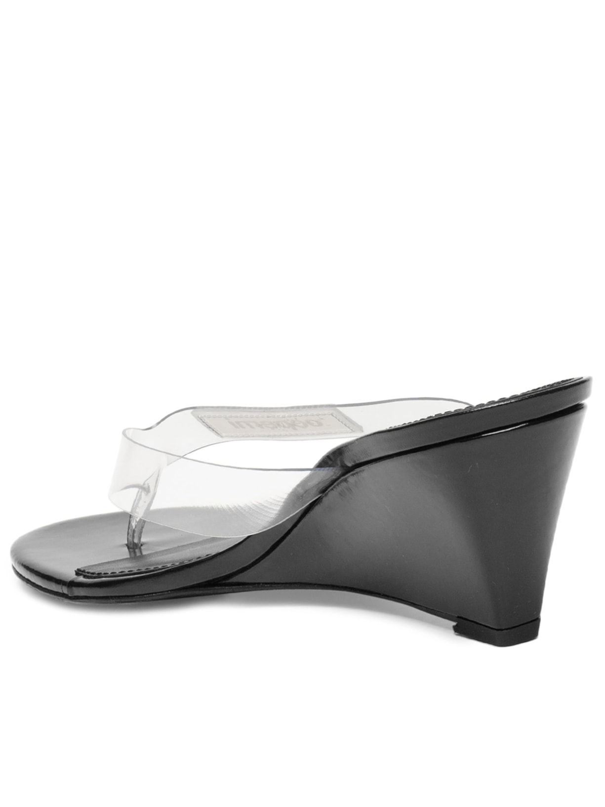 Sandália Feminina Wedge Preto Coperni