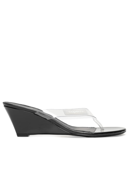 Sandália Feminina Wedge - Preto