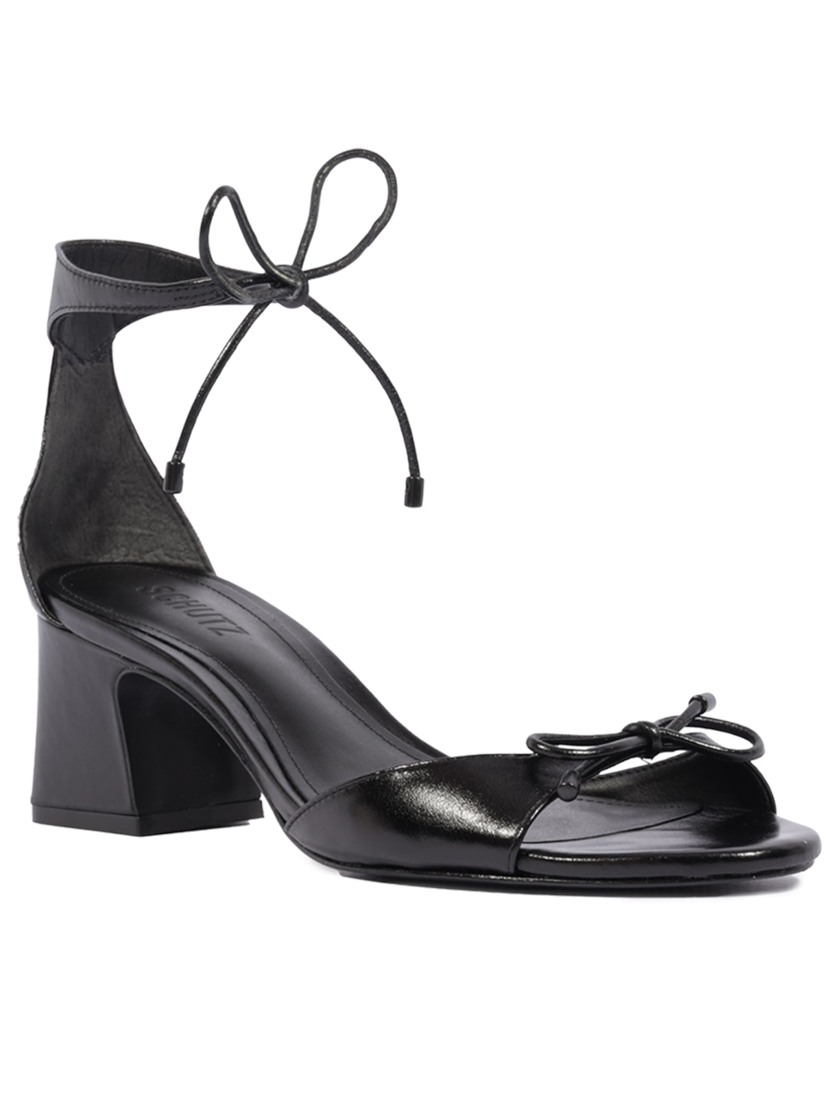 Sandália Feminino Icon Salto Médio Preto Schutz