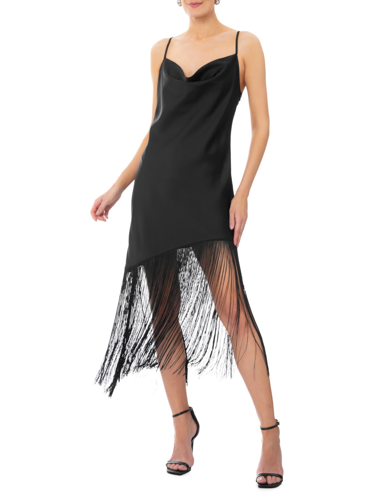 Sandália Feminino Salto Alto Preto Schutz