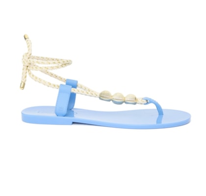 Sandália Flat Sicilia Azul