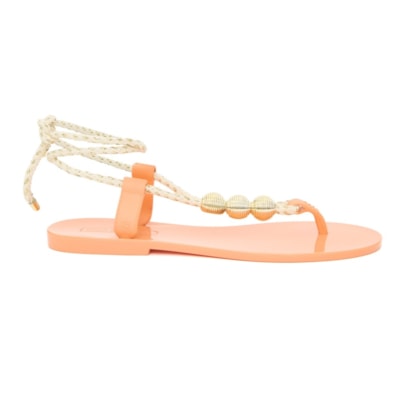 Sandália Flat Sicilia Coral