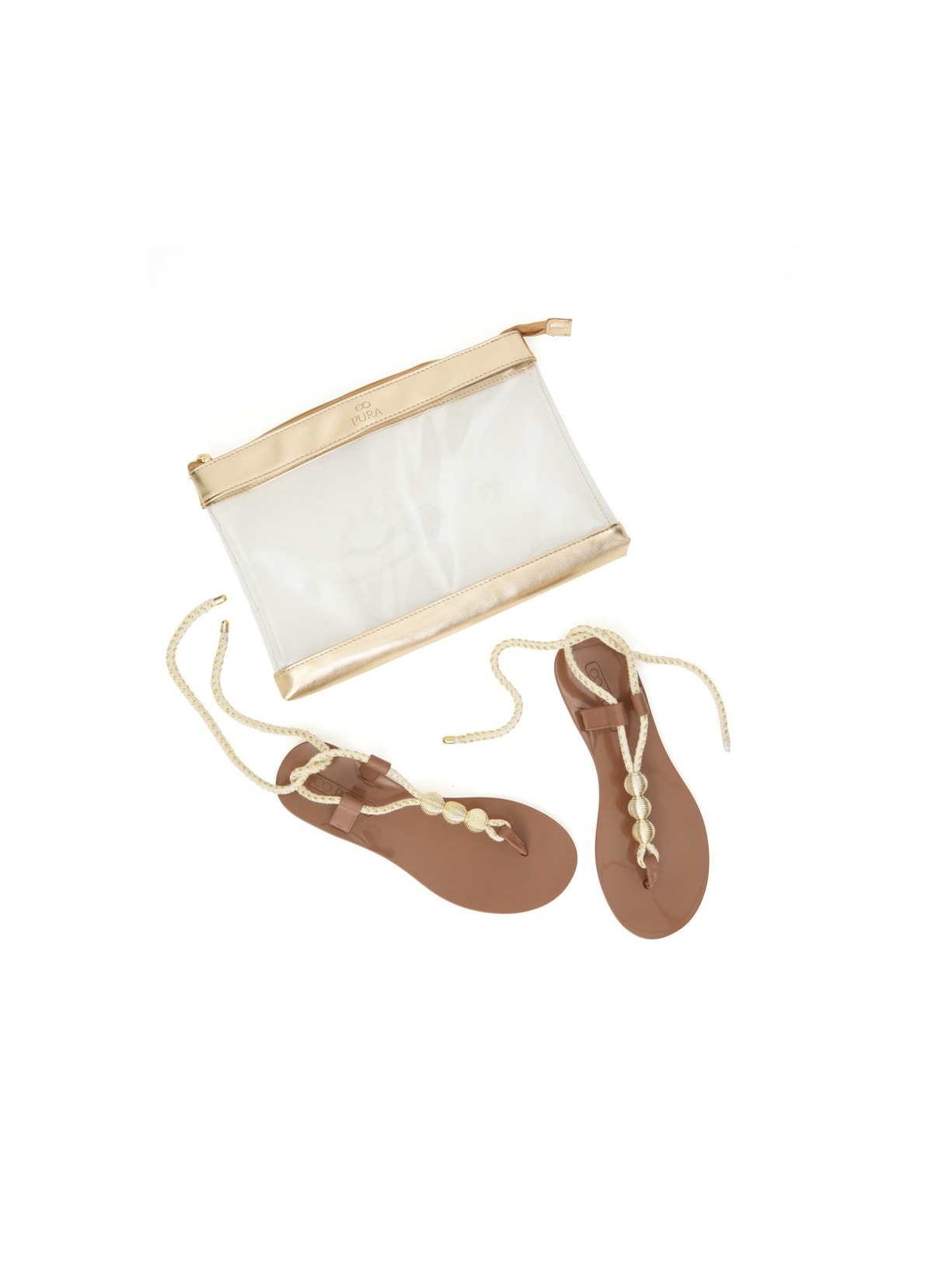 Sandália Flat Sicilia Mocha Pura