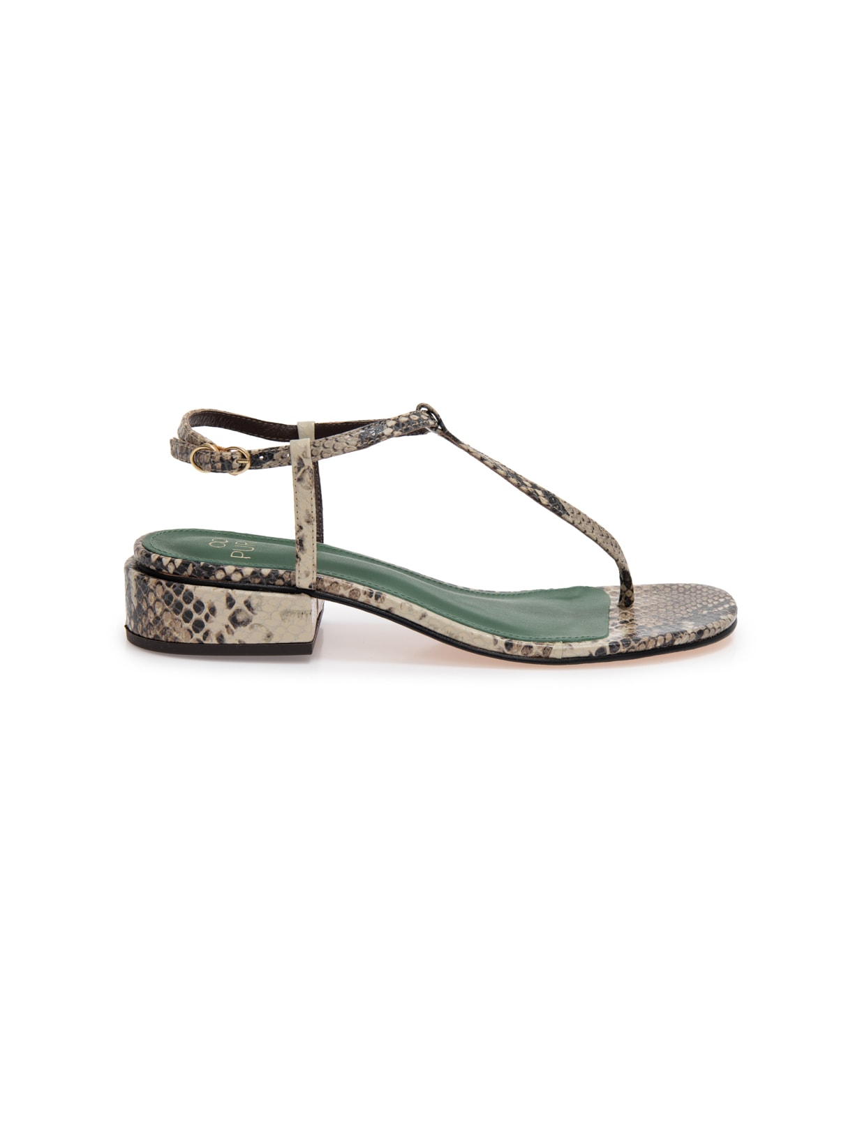 Sandália Haifa Python Pura