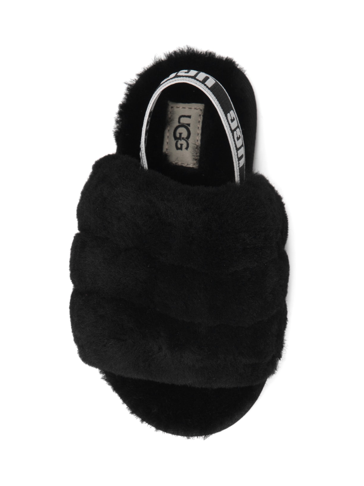 Sandália Infantil Fluff Yeah Slide Preto Ugg