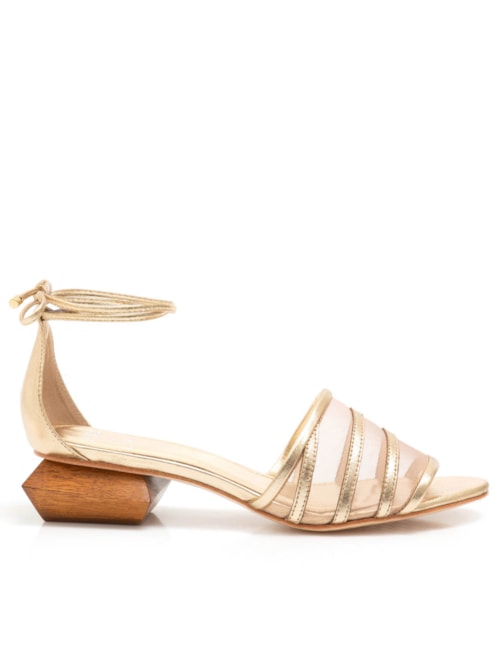 Sandália Lilis Champagne