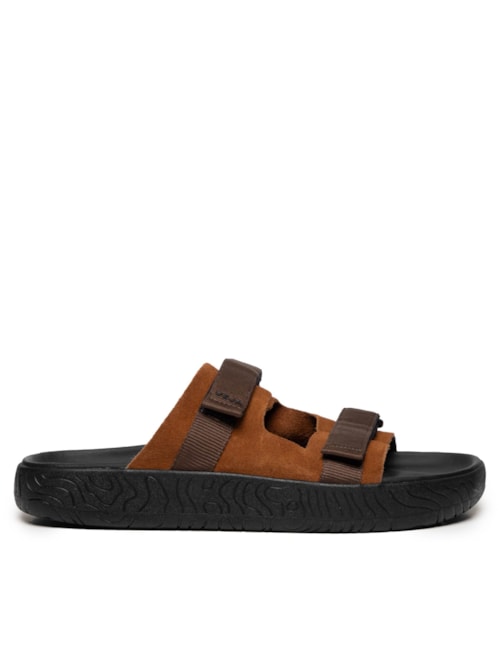 Sandália Masculina Arpoador Suede - Marrom