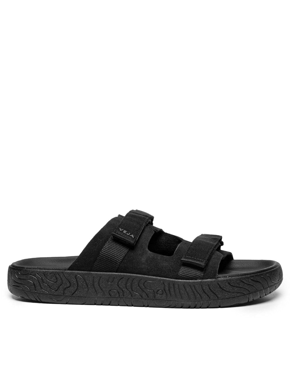 Sandália Masculina Arpoador Suede - Preto