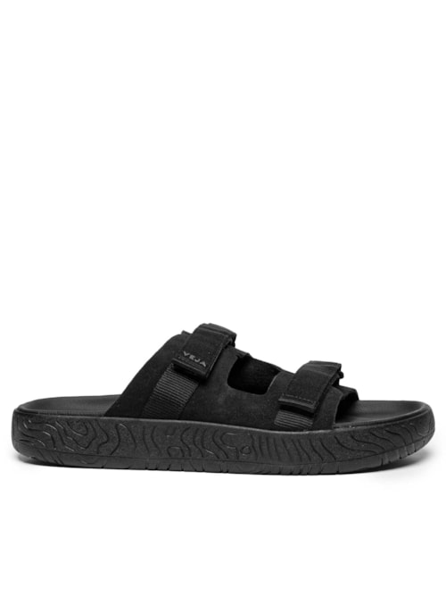 Sandália Masculina Arpoador Suede - Preto