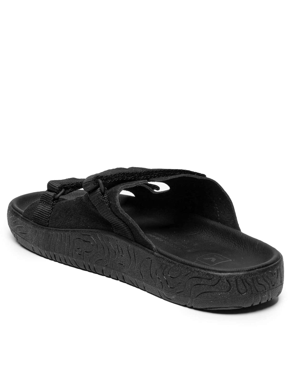 Sandália Masculina Arpoador Suede Preto Veja