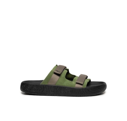 Sandália Masculina Arpoador Suede - Verde