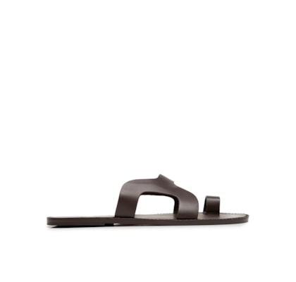 Sandália Masculina Calçadão - Marrom